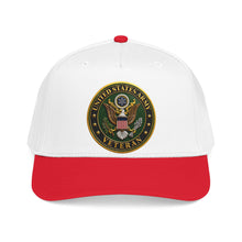 Load image into Gallery viewer, Mid Profile Baseball Cap - Army - US Army Veteran - 3D - Enhanced
