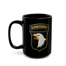 Load image into Gallery viewer, Black Mug  (15oz) - Army - 101st  Airborne Div wo Txt - 3D - Enhanced
