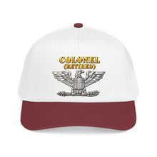 Load image into Gallery viewer, Mid Profile Baseball Cap - Colonel - Retired - 3D - Enhanced
