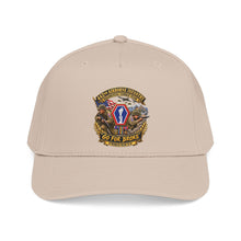 Load image into Gallery viewer, Mid Profile Baseball Cap - Army - 442nd Airborne Infantry Regimental Combat Team - 3D - Enhanced with EUR WWII SVC
