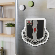 Load image into Gallery viewer, Die-Cut Magnet - DUI - Infantry - 60th Infantry Regiment wo txt - 3D - Enhanced X 300
