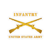 Load image into Gallery viewer, Kiss-Cut Stickers - Army - Infantry - Branch - US Army X 300
