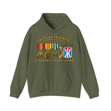 Load image into Gallery viewer, Hoodie – Army - Vietnam Vet - w Medals - VN - 11th Infantry Brigade (Light) - 3D Enhanced X 300
