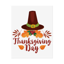 Load image into Gallery viewer, Rolled Poster - Thanksgiving Day - Happy Thanksgiving Day

