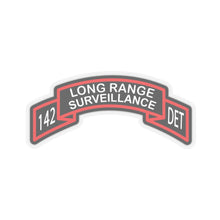 Load image into Gallery viewer, Kiss-Cut Stickers - Army - LRSD - 142nd Infantry - Det - Scroll X 300
