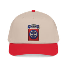 Load image into Gallery viewer, Mid Profile Baseball Cap - Army  - 82nd Airborne Division - SSI wo Txt - 3D - Enhanced
