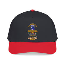 Load image into Gallery viewer, Mid Profile Baseball Cap - XVIII Airborne Corps Desert Storm Ribbons - with Scene - 3D - Transparent
