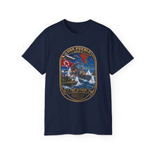 Load image into Gallery viewer, Unisex Ultra Cotton Tee - USS Pueblo Attack-Defense Commemorative Patch
