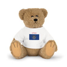 Load image into Gallery viewer, Plush Toy with T-Shirt - Utah Baby with Utah Flag
