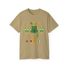 Load image into Gallery viewer, Unisex Ultra Cotton Tee - Army - Vietnam Combat Veteran w 212th Military Police Company - 18th MP Bde SSI - VN SVC X 300
