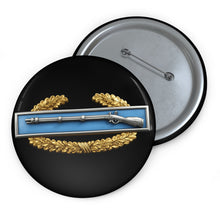 Load image into Gallery viewer, Custom Pin Buttons - Army - Master Combat Badge wo txt - 3d
