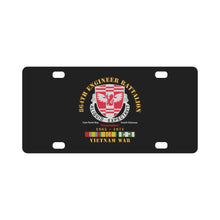 Load image into Gallery viewer, Army - 864th Engineer Bn - 1965 - 1971 w VN SVC Classic License Plate
