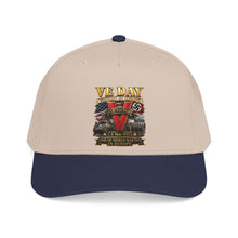 Load image into Gallery viewer, Mid Profile Baseball Cap - Army - VE Day - Victory in Europe Day - End of WWII - 3D - Enhanced
