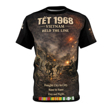 Load image into Gallery viewer, Tet 1968 Vietnam War Veterans' Tribute Tee | All Over Print
