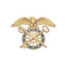 Load image into Gallery viewer, Kiss-Cut Stickers - Quartermaster Corps Branch Insignia - 3D - Enhanced
