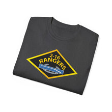 Load image into Gallery viewer, Unisex Ultra Cotton Tee - 2nd Bn, 16th Infantry - Rangers w CIB w Txt X 300
