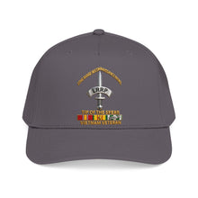 Load image into Gallery viewer, Mid Profile Baseball Cap - Army - Badge - LRRP - Tip of the Spear - Vietnam Vet w SVC - 3D - Enhanced
