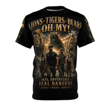 Load image into Gallery viewer, Lions, Tigers, Bears Oh My! - Tribute Tee — "Respect the Wild"
