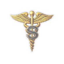 Load image into Gallery viewer, Kiss-Cut Stickers - Army Medical Specialist Corps Branch Insignia - 3D - Enhanced
