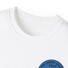 Load image into Gallery viewer, Unisex Ultra Cotton Tee - Vietnam Combat Aviation Vet w Air Crew Badges - 12th Combat Aviation Group - Black Jack - Sgt Howard Meyers - 1968-1969 SVC X 300
