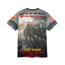 Load image into Gallery viewer, AOP - 333rd Artillery Bn WWII - Last Stand - Defense of Bastogne - Cut &amp; Sew Tee
