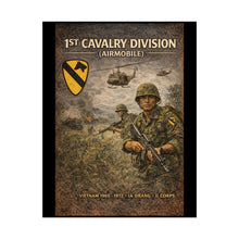 Load image into Gallery viewer, Rolled Posters - 1st Cavalry Division in Ia Drang
