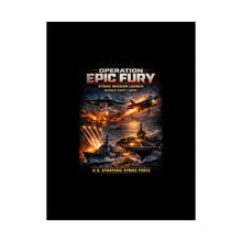 Load image into Gallery viewer, Matte Poster - Operation Epic Fury Strike Launch
