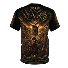 Load image into Gallery viewer, Mars God of War Tribute Tee — Mythic Roman Warrior T‑Shirt
