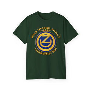 Unisex Ultra Cotton Tee - 102nd Infantry Division - Ozark - US Army