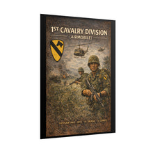 Load image into Gallery viewer, Rolled Posters - 1st Cavalry Division in Ia Drang
