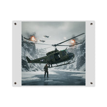 Load image into Gallery viewer, Acrylic Wall Art Panel - Rescue Mission from Majon-ni and Samdong-ni attack - Korean War
