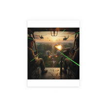 Load image into Gallery viewer, Indoor and Outdoor Silk Posters - VIetnam Hot LZ from Side Door
