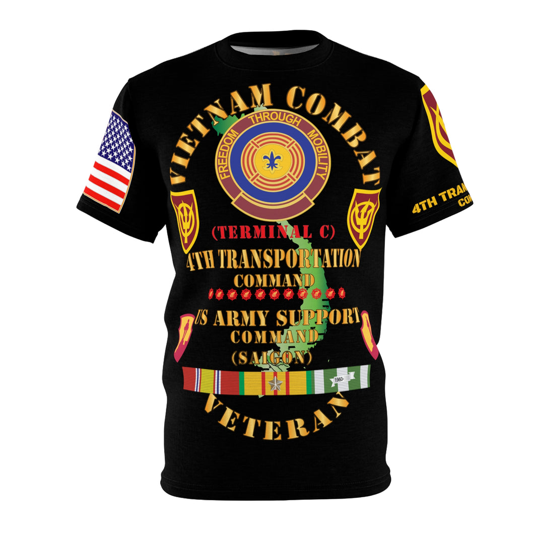 All Over Printing - Army - 4th Transportation Command, US Army Support Command - (Saigon), Vietnam Veteran