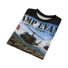 Load image into Gallery viewer, Camp Evans  - I Corps, Vietnam - Tribute Tee — "Tet Offensive and Relief of Khe Sanh"
