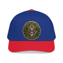 Load image into Gallery viewer, Mid Profile Baseball Cap - Army - US Army Veteran - 3D - Enhanced
