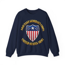 Load image into Gallery viewer, Crewneck Sweatshirt - Army - Adjutant General's Corps - 3D - Enhanced
