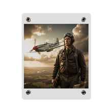 Load image into Gallery viewer, Acrylic Wall Art Panel - Army Air Corps Pilot
