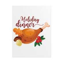 Load image into Gallery viewer, Rolled Poster - Holiday Dinner
