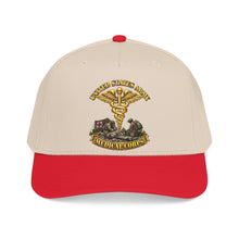 Load image into Gallery viewer, Mid Profile Baseball Cap - Army - Medical Corps - US Army w Scene - 3D - Enhanced
