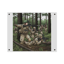 Load image into Gallery viewer, Acrylic Wall Art Panel - Special Forces training at McKall

