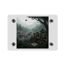 Load image into Gallery viewer, Acrylic Wall Art Panel - SOF Team Hitting a Jungle Drug Lab
