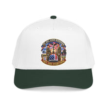 Load image into Gallery viewer, Mid Profile Baseball Cap - Emblem - We Will Always Remember - They Gave Everything - 3D - Enhanced
