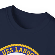 Load image into Gallery viewer, Unisex Ultra Cotton Tee - Navy - USS Laboon (DDG-58) wo Txt
