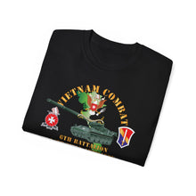 Load image into Gallery viewer, Unisex Ultra Cotton Tee - 6th Bn, 14th Artillery Regiment - w 1st Field Force - M107 - 175mm Gun - Vietnam Vet w VN SVC
