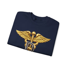 Load image into Gallery viewer, Crewneck Sweatshirt - Army Dental Corps Branch Insignia - 3D - Enhanced

