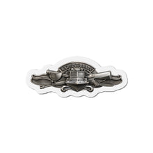 Load image into Gallery viewer, Die-Cut Magnet - USCG - Expeditionary Warfare Specialist wo txt - 3D - Enhanced
