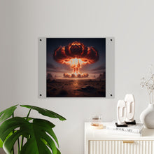 Load image into Gallery viewer, Acrylic Wall Art Panel - Atomic Blast in the desert
