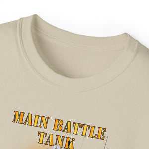 Unisex Ultra Cotton Tee - Army - Main Battle Tank - M1A1 X 300