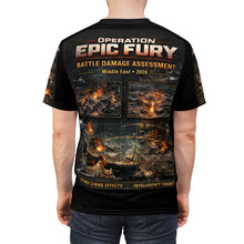Load image into Gallery viewer, Operation EPIC FURY Tribute Tee — US Strike Against Iran Strategic Strike Campaign
