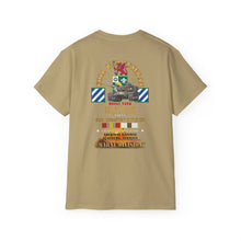 Load image into Gallery viewer, WWII Veteran Unit Tribute Tee — 3rd Infantry Division Tank &amp; Honor Design - Front &amp; Back
